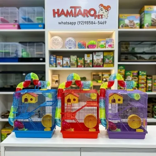 Gaiola Para Hamster com Tubos a pronta entrega !