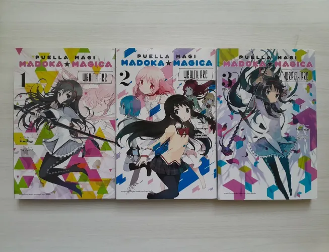 Madoka Magica Wraith Arc - Coleção Completa Importada