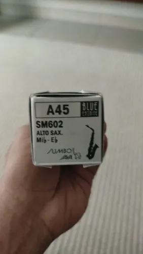 Boquilha raríssima de sax alto Vandoren BLUE A45