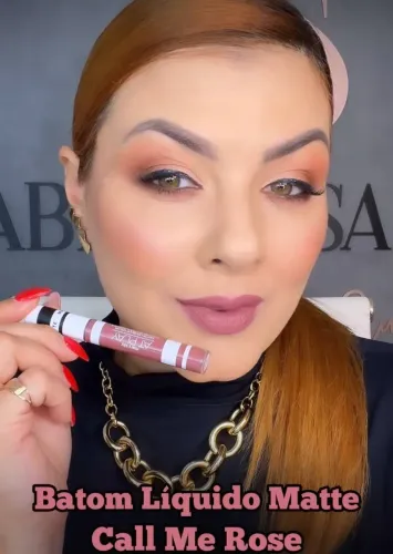 Batom líquido matte da MARY KAY - Call Me Rose
