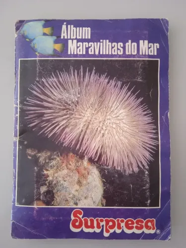 Álbum Chocolate Surpresa Maravilha dos Mares Nestlé no estado
