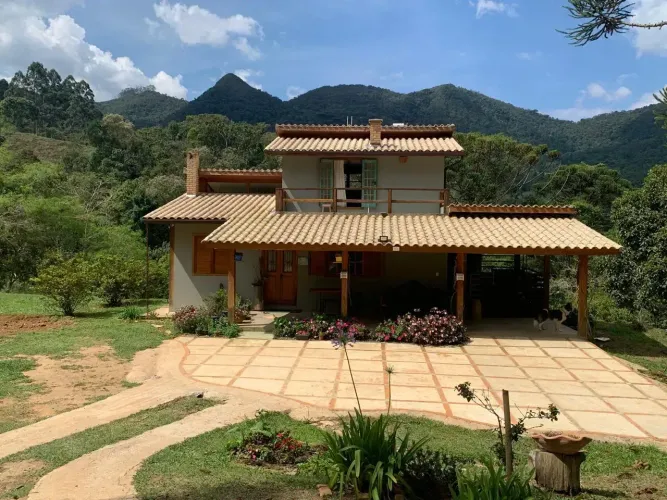 Aconchegante e Linda CASA - Fazenda - Sítio Com: 12.000mts2 - Em Bocaina de Mi