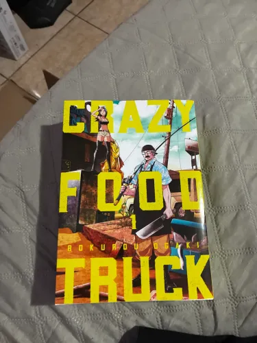 Mangá Crazy food truck completo em 2 volumes