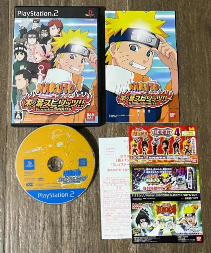 NARUTO UZUMAKI CHRONICLES PS2 ORIGINAL JAPONES 