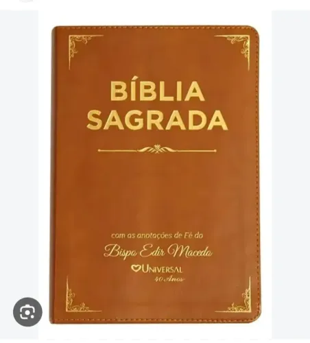 Bíblia Sagrada Anotações de Fé Edir Macedo