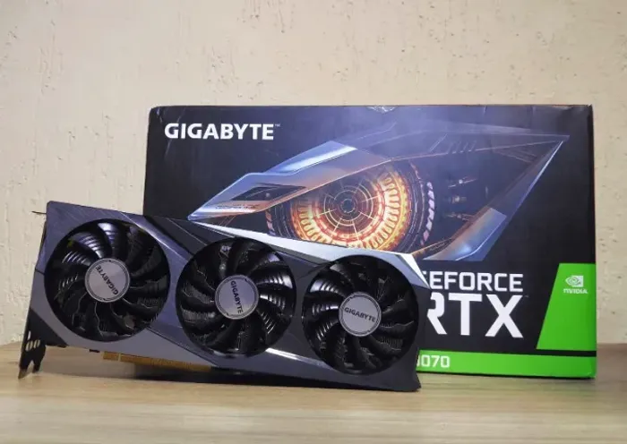 Nvidia GeForce RTX 3070 8GB GIGABYTE - Seminova com caixa