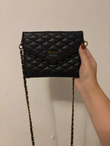 Bolsa preta Santa Lolla