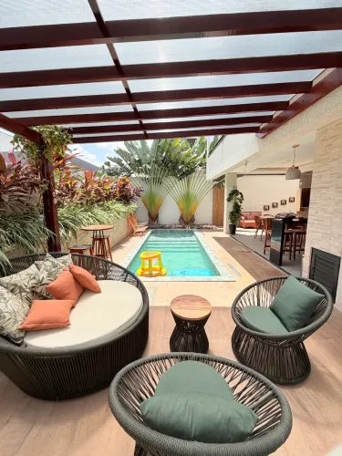 Duplex Porteira Fechada, 4 suítes, Terras Alphaville Ceará
