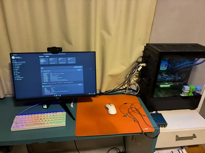 PC Gamer TOP RTX 3070 + Ryzen 5700X3D + Monitor 144Hz e Periféricos