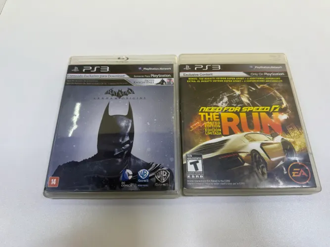 Jogos de PS3 - valores na descrição