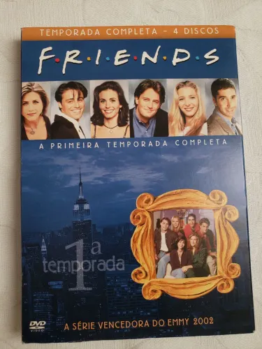 Friends 1.temporada - 4 DVDs Excelente estado!!!