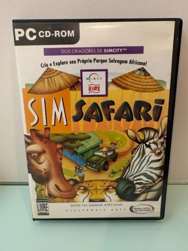 SIM SAFARI JOGO DE PC CD-ROOM