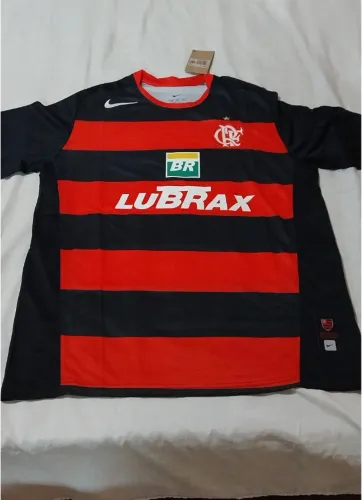 Camisa 3 Retrô Flamengo 2005 primeira linha 