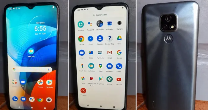 Vendo esse celular usado MOTO E (7) Android 10