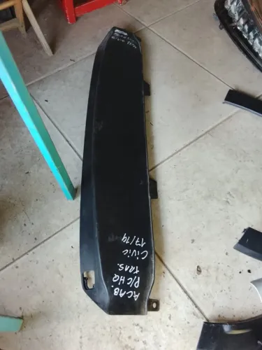 Acabamento Spoiler Para-choque traseiro Honda Civic G10 2017 / 2019