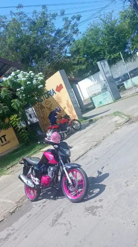 Fan 2016 125 partida elétrica e pedalo com jogo de rodas e farol e freios da 160 2025