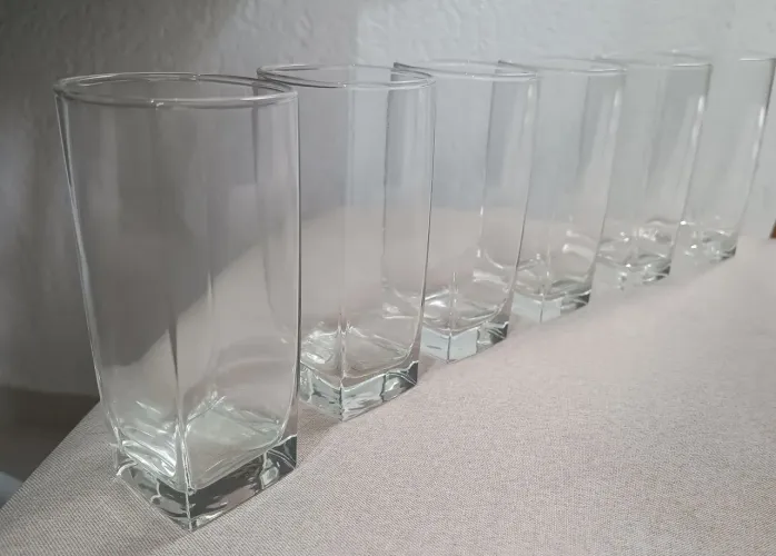 Jogo de 6 Copos de Vidro Importado Francês Luminarc 330ml