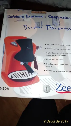 Cafeteira expresso / capuccino Zeex