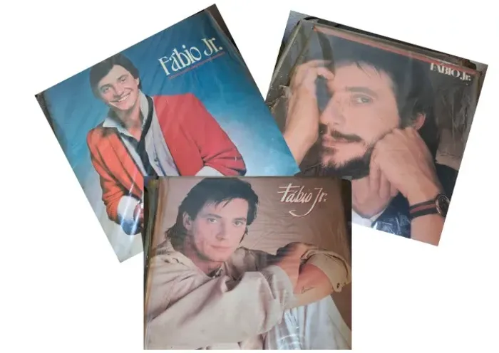 FÁBIO JÚNIOR COLEÇÃO DE DISCOS VINIL