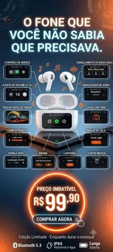Fones de ouvidos 