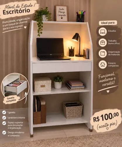 Mesa para escritório/mesa de estudo.