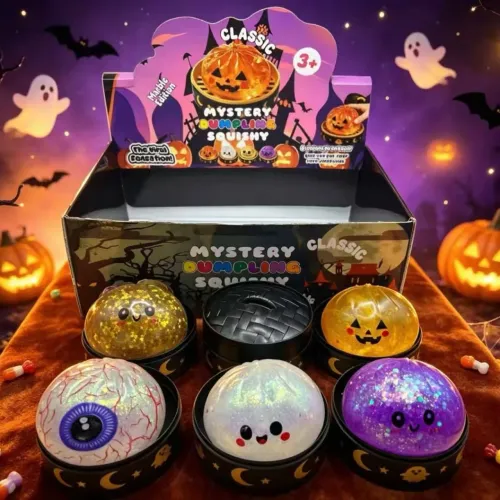 Brinquedo Squishy Halloween Mystery Dumpling