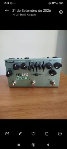 Pedal de baixo tri efx