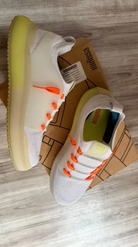 Tênis Melissa Urban branco - n.35 forma grande