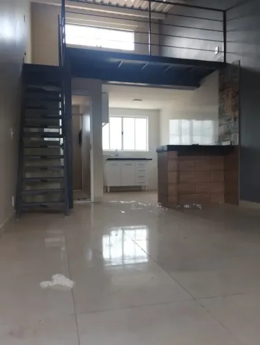 kitnet com mesanino com 30 m²,sala ,cozinha americana 01 banheiro, - Belo Horizonte - MG
