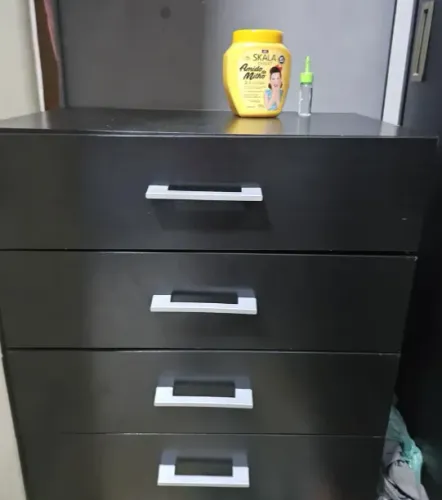Cômoda Para Quarto Com 5 Gavetas