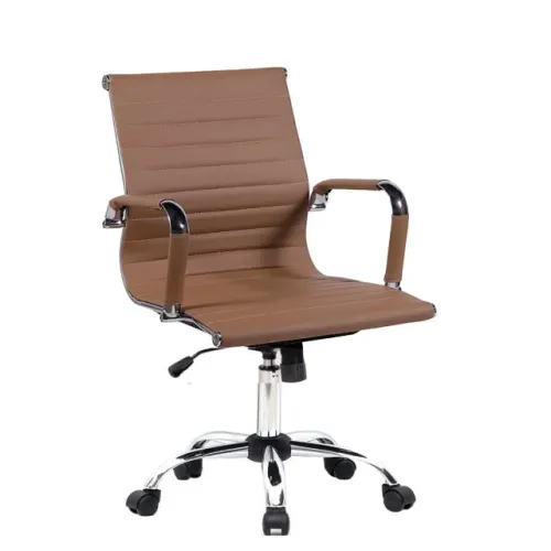 Cadeira Escritório Diretor Charles Eames Terracota Design Moderno Confortável 32793