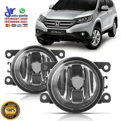 Par Farol de Milha CR-V 12 13 14 15 Neblina Auxiliar (reposição)