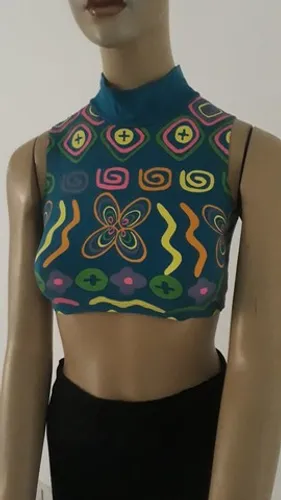 Blusa Cropped Feminino