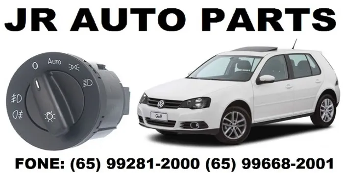 Chave Luz Golf Jetta Amarok Automotivo
