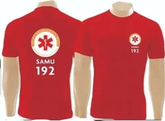 Camiseta SAMU unissex várias cores