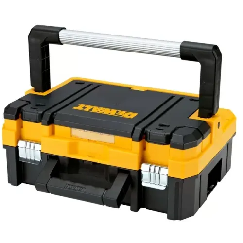 Caixa Organizadora de Ferramentas Tstak com Alça Longa de Metal 33cm x 18cm x 44cm Dewalt