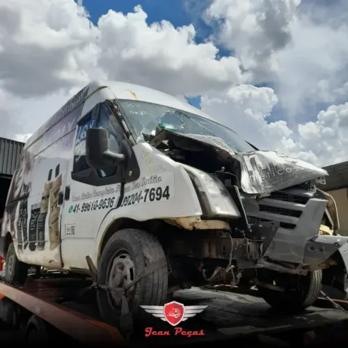 Ford transit, sucata para retirada de peças