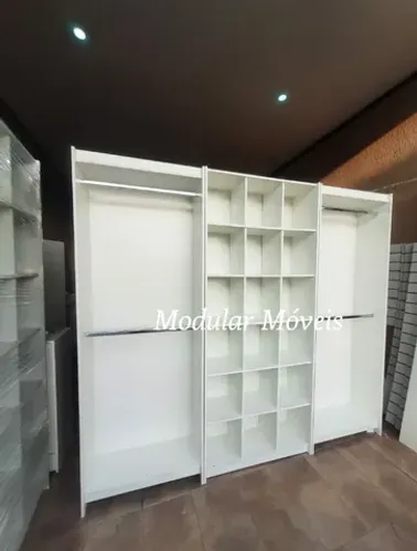 2 Cabideiros Duplos + 1 Colmeia - 2,20 Altura