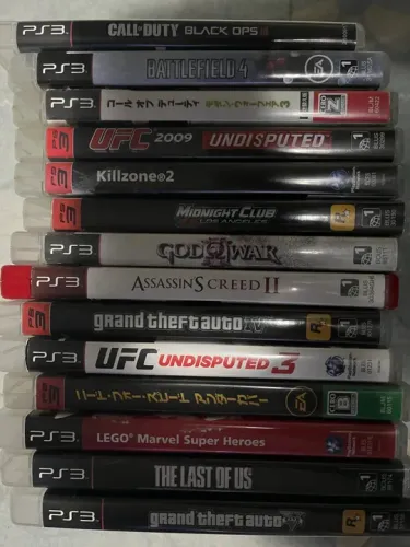Jogos PS3 Mídia Física Usados (valores na descrição)