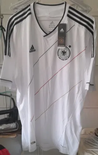 CAMISA SELECAO ALEMANHA ADIDAS EUROCOPA 2012 POLONIA UCRANIA BRANCA NOVA COM ETIQUETA 