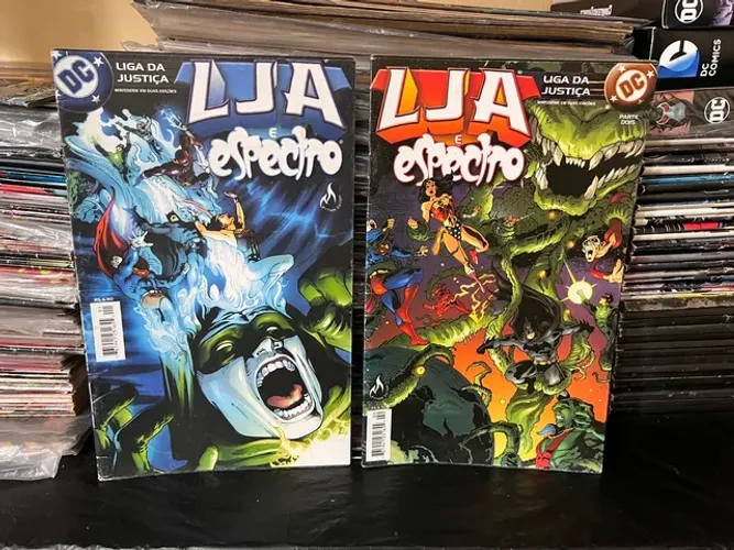 LJA e Espectro editora mythos completa em 2 edições 