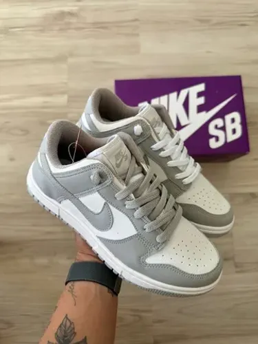 Tenis nike dunk cinza R$150  linha Premium 