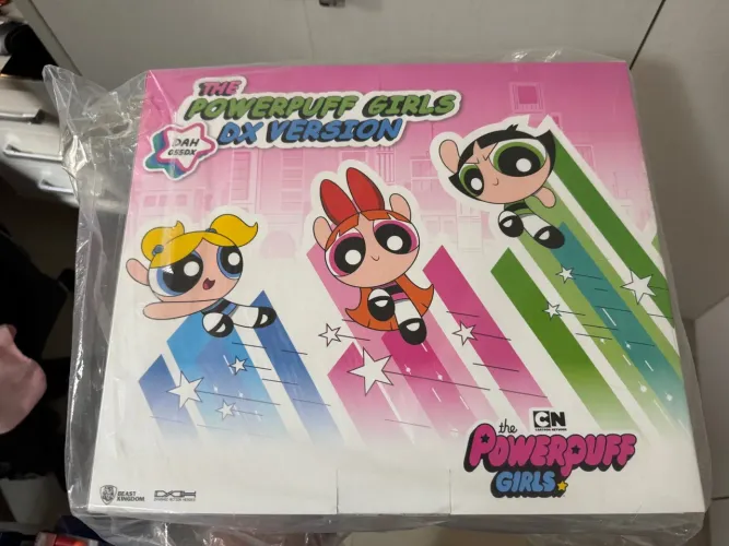 Beast Kingdom Meninas Super Poderosas Powerpuff Girls DX Version - Coleção Completa