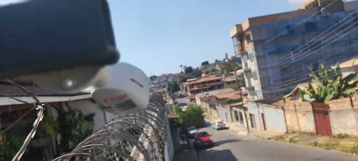 Câmera alarme interfone rede pabx