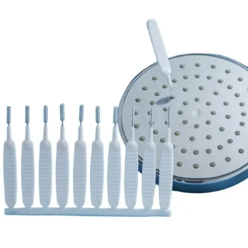 Kit 10 Escovinha Escova Limpador Desentope Chuveiro