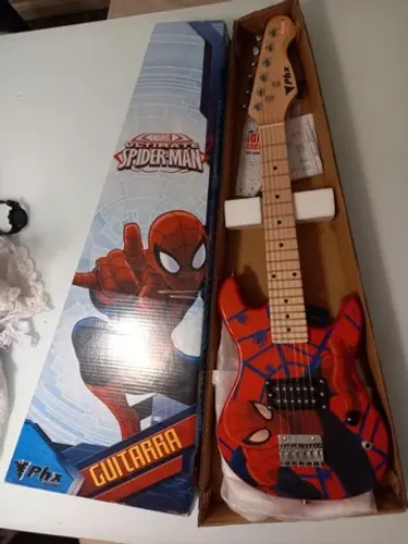 Guitarra Infantil do Homem Aranha