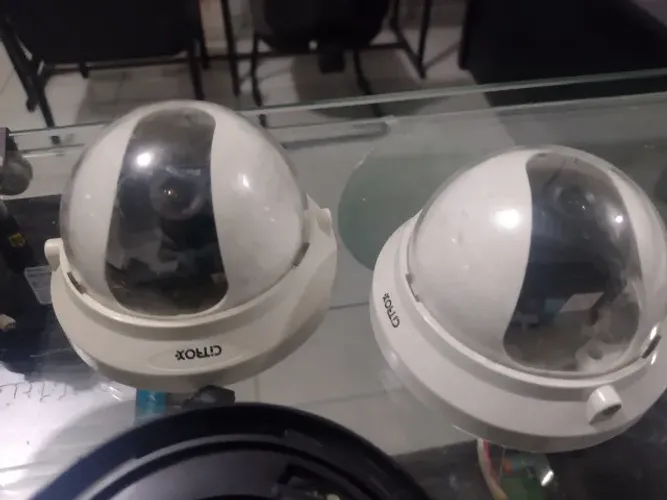 3 Cameras por 100 coloridas com visão noturna Intelbras, Tecvoz, e outras a partir de 70 i