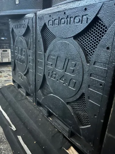 Caixa de Som Subwoofer Ciclotron ativo e passivo