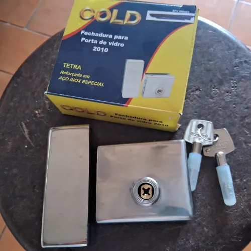 Trava Tetra Porta de Vidro