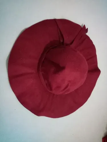 Chapéu De Camurça Feminino Floppy Estilo Shows Inverno